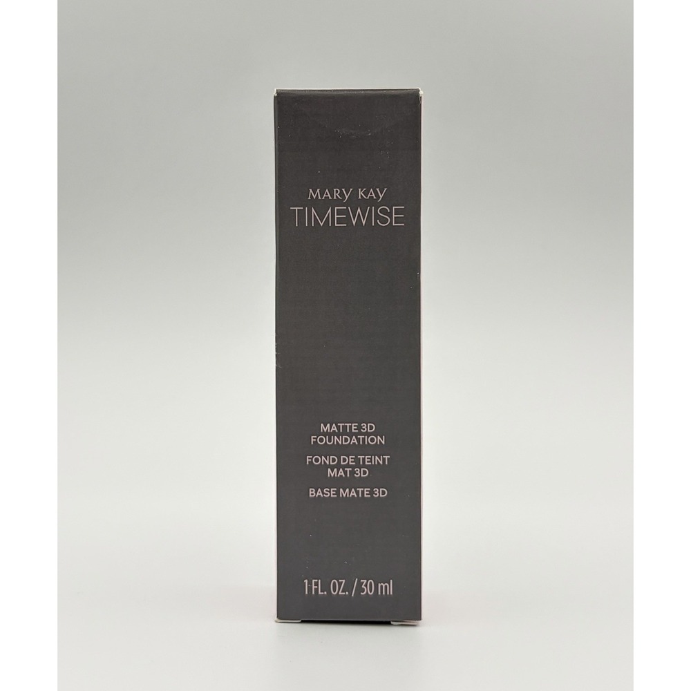 Mary Kay TimeWise Matte 3D Foundation Ivory C 110 Combo to Oily Skin 1oz NIB